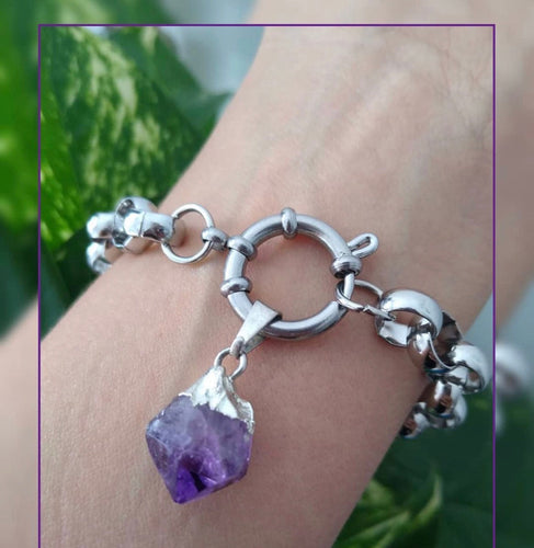 PULSERA AMATISTA
