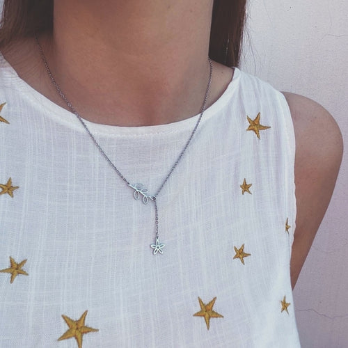 COLLAR LAUREL + FLORCITA